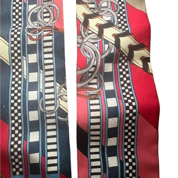 Hermes Equestrian Silk Twilly - Picture 5 of 6